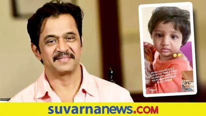 ವಿಡಿಯೋ ಕಾಲ್ ಮೂಲಕ ಚಿರು ಪುತ್ರನಿಗೆ ಆಂಜನೇಯ ದೇಗುಲ ತೋರಿಸಿದ ಅರ್ಜುನ್ ಸರ್ಜಾ!