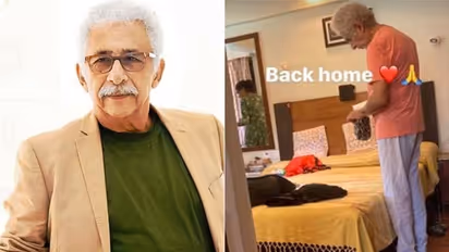 Good news: Naseeruddin Shah is back home; son Vivaan shares pictures with Ratna Pathak Shah