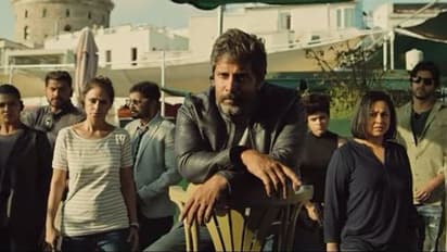 Vikram: விக்ரம் ரசிகர்களுக்கு டபுள் டமாக்கா.! துருவ நட்சத்திரம் ரிலீஸ் தேதியுடன் வெளியான ட்ரைல் பிளேசர்! 