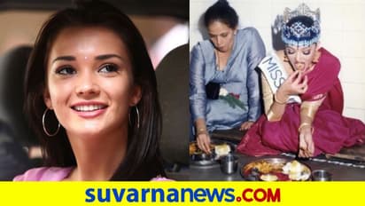 ನೆಲದಲ್ಲಿ ಕುಳಿತು ಊಟ ಮಾಡಿದ ಐಶ್: ಇವರು ರಾಣಿ ಎಂದ ಆ್ಯಮಿ