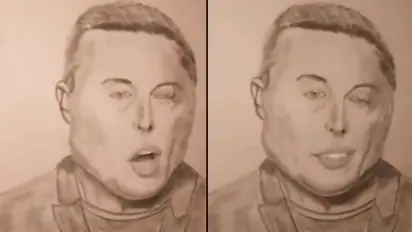 Animated video of Elon Musk's portrait goes viral; netizens heart Musk's reaction to video