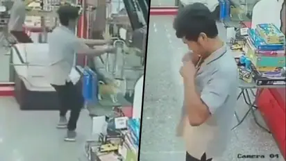 Thief tries to steal gold jewellery but ends up returning it, find out why