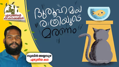 ദുരൂഹമായ ഒരു രാത്രിയുടെ മരണം, സുബിന് അയ്യമ്പുഴ എഴുതിയ കഥ