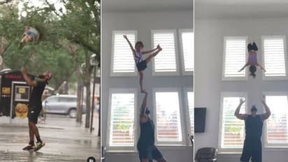 ജിംനാസ്റ്റിക്സിലെ അതിശയിപ്പിക്കുന്ന പ്രകടനവുമായി അഞ്ചുവയസുകാരി; വീഡിയോ വൈറല്‍