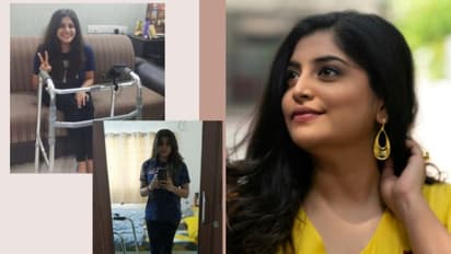 'നിങ്ങളില്‍ത്തന്നെ വിശ്വസിക്കുക', സ്വന്തം കാലില്‍ നടക്കാനാകാതിരുന്ന കാലം അതിജീവിച്ചതിനെ കുറിച്ച് മഞ്‍ജിമ മോഹൻ