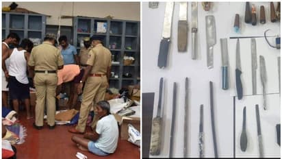 ബെംഗളൂരുവിലെ ജയിലുകളില് ക്രൈംബ്രാഞ്ചിന്റെ മിന്നല് പരിശോധന; മാരകായുധങ്ങള് പിടിച്ചെടുത്തു