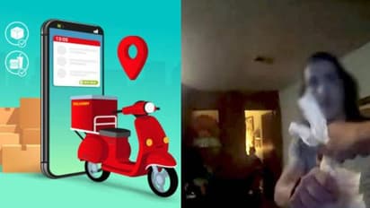 ഡെലിവറി ബോയ് അറസ്റ്റിൽ; ഓര്ഡര് ചെയ്ത സ്ത്രീക്ക് ഭക്ഷണം എത്തിച്ചു പൊലീസ് ഉദ്യോഗസ്ഥൻ; വീഡിയോ