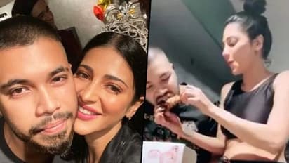 காதலனுடன் கமல் மகள் அடித்த லூட்டி... சமூக வலைதளங்களில் வைரலாகும் வீடியோ..!