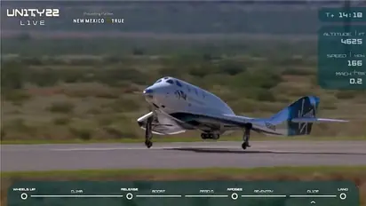 'License to thrill': Billionaire Richard Branson reaches space in Virgin Galactic's Unity spaceship