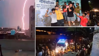 Blitz of lightning strikes kill 76 in 24 hours across Rajasthan, Uttar Pradesh and Madhya Pradesh