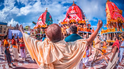 Puri Jagannath: கோலாகலமாக துவங்கிய பூரி ஜெகன்னாதர் கோவில் ரத யாத்திரை...உற்சாகத்துடன் ஆர்ப்பரிக்கும் பக்தர்கள்