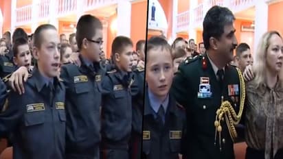 Russian Military Cadets Sing Mohammed Rafi's hit song 'Aye Watan'; Watch Video