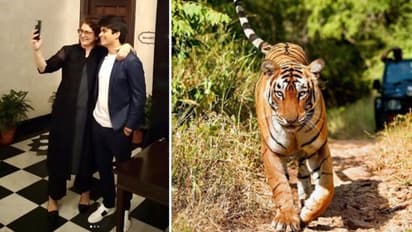 ರಾಜಕೀಯದಿಂದಾಚೆ: ಮಗನ ಛಾಯಾಚಿತ್ರ ಪ್ರದರ್ಶನ ನೋಡಲು ತಲುಪಿದ ಪ್ರಿಯಾಂಕಾ ಗಾಂಧಿ!