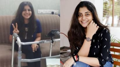 സ്വന്തം കാലില് നടക്കാനാകില്ലെന്നു ചിന്തിച്ചിരുന്ന ദിവസങ്ങള്; മഞ്ജിമ മോഹൻ പറയുന്നു