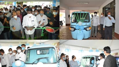 ఎలక్ట్రికల్ ఆటోలకు శ్రీకారం.. సంస్థను అభినందించిన మంత్రి పువ్వాడ అజయ్