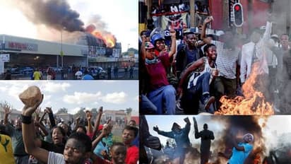 கொழுந்துவிட்டு எரியும் தென்னாப்பிரிக்கா.. பலி எண்ணிக்கை 72 ஆக உயர்வு.