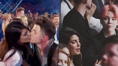 When Priyanka Chopra, Nick Jonas's kiss left BTS member Jimin shy (Watch Here)