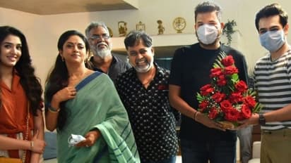 రామ్-లింగు స్వామి మూవీ సెట్స్ లో డైరెక్టర్ శంకర్