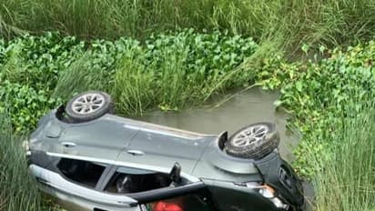 പാലത്തില്‍ നിന്ന് മറിഞ്ഞ് നെക്സോണ്‍, പോറലുപോലുമില്ലാതെ കുടുംബം, മാസ്സാണ് ടാറ്റയെന്ന് ഉടമ!