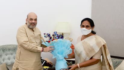 ಅಮಿತ್ ಶಾ ಭೇಟಿಯಾದ ನೂತನ ಸಚಿವೆ ಶೋಭಾ ಕರಂದ್ಲಾಜೆ!