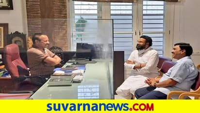 ಸದಾನಂದಗೌಡ್ರನ್ನ ಭೇಟಿಯಾದ ಶ್ರೀರಾಮುಲು, ಜನಾರ್ದನ ರೆಡ್ಡಿ