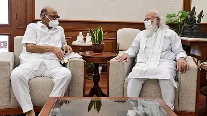 Sharad Pawar meets PM Modi, discusses 'issues of national interest'