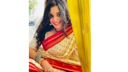 സാരിയിൽ മനോഹരിയായി ആന്‍ അഗസ്റ്റിന്‍; ചിത്രങ്ങൾ