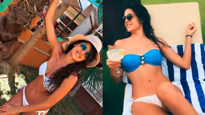 IPL 2022: Here's how Hardik Pandya's wife Natasa Stankovic sets the temperature high in the swimming pool