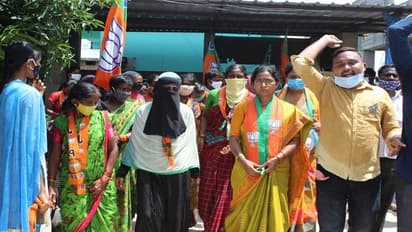 షాక్: హుజూరాబాద్ లో ఈటల రాజేందర్ సతీమణి జమునకు చేదు అనుభవం