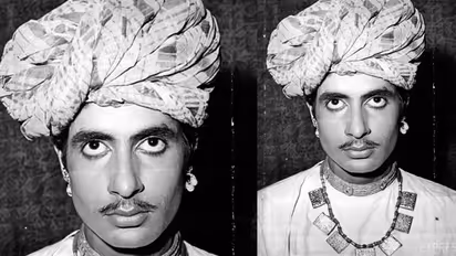 पिचका गाल, पतली मूंछे, बाली पहने सामने आया अमिताभ बच्चन का 50 साल पुराना फोटो तो लोगों ने ऐसे लिए मजे