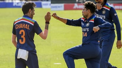 സ്പിന്നര്മാര് കെണിയൊരുക്കി; ഇന്ത്യക്കെതിരെ ആദ്യ ഏകദിനത്തില് ശ്രീലങ്കയ്ക്ക് ബാറ്റിംഗ് തകര്ച്ച