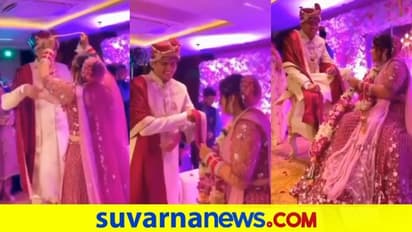 ವರಮಾಲೆ ಹಾಕೋವಾಗ ಸತಾಯಿಸಿದ ವರ..! ಮುಂದಾಗಿದ್ದೇನು ?