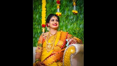 'ರಾಧಾ ಕಲ್ಯಾಣ' ನಟಿ ಚೈತ್ರಾ ರೈ ಅದ್ಧೂರಿ ಸೀಮಂತ ಫೋಟೋ!