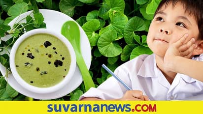 ಮಕ್ಕಳಲ್ಲಿ ಮರೆವಿನ ಸಮಸ್ಯೆ ಹೊಡೆದೋಡಿಸಲು ಒಂದೆಲಗ