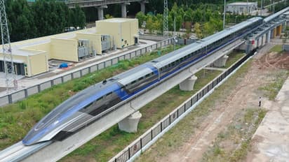 China unveils 'world's fastest' high-speed maglev train capable of traveling over 370 mph