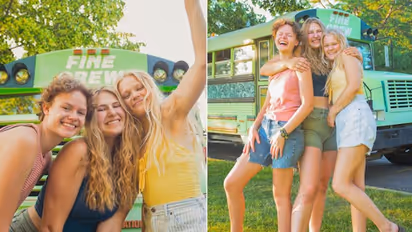 Three women take on road trip together after dumping the same cheating boyfriend