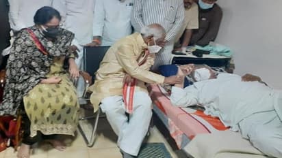 వీహెచ్ ను పరామర్శించిన హర్యానా గవర్నర్ దత్తాత్రేయ..