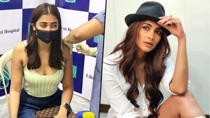 Pooja Hegde gets jabbed, shares update on Instagram; check picture