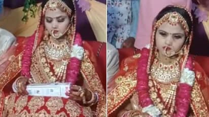 വരന്‍റെ സുഹൃത്തുക്കള്‍ നല്‍കിയ 'സമ്മാനം' വലിച്ചെറിയുന്ന വധു; വൈറലായി വീഡിയോ