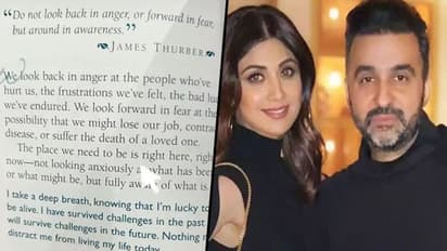 Shilpa Shetty shares first post after husband Raj Kundra's arrest: 'I am lucky to be alive'