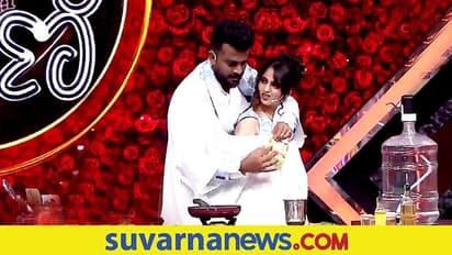 ಮಜ್ಜಿಗೆ ಹುಳಿ ಕಲರ್ ಎನು?; ಚಂದನ್ ಶೆಟ್ಟಿ- ನಿವೇದಿತಾ ಅಡುಗೆ ಸರ್ಕಸ್ ನೋಡಿ..