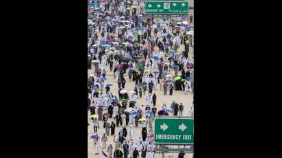 ഈ വര്‍ഷത്തെ ഹജ്ജിന് സമാപ്തി; തീര്‍ത്ഥാടകര്‍ മക്കയോട് വിടചൊല്ലി, ചിത്രങ്ങള്‍