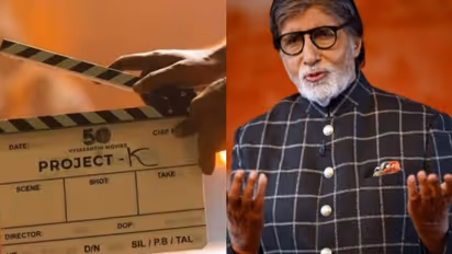 ക്ലാപ്പടിച്ച് പ്രഭാസ്, ബഹുമതിയെന്ന് അമിതാഭ് ബച്ചൻ, നാഗ് അശ്വിൻ ചിത്രത്തിന് തുടക്കമായി