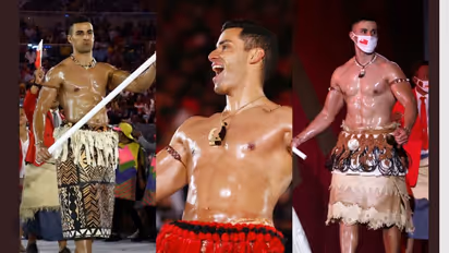 2016, 2018 & 2020: Tonga's taekwondo star walks shirtless during the Olympics Parade; netizens react