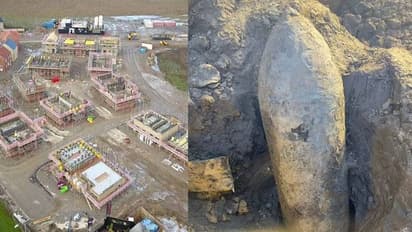 മണ്ണിനടിയിൽ എപ്പോൾ വേണമെങ്കിലും പൊട്ടിത്തെറിക്കാവുന്ന ബോംബ്, ഞെട്ടി തൊഴിലാളികൾ!