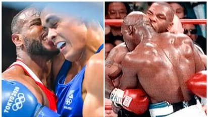 প্রতিপক্ষ বক্সারের কানে কামড়, অলিম্পিকে মরক্কোর বাল্লা মনে করালেন মাইক টাইসনকে