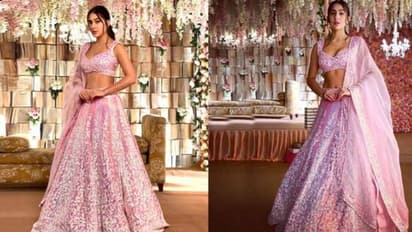 പിങ്ക് ലെഹങ്കയിൽ സുന്ദരിയായി സാറ അലി ഖാൻ