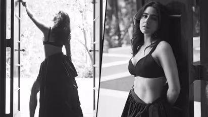 Sara Ali Khan looks like poetry in latest monochrome pictures, flaunts toned body