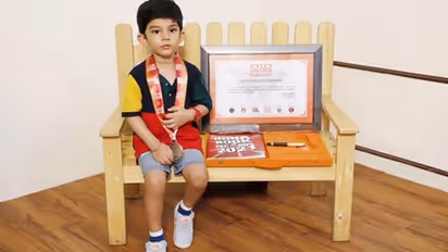 23 मिनट में 27 किताब पढ़ना या सभी देशों की राजधानी याद करना, 3.5 साल के बच्चे ने बनाए चौंकाने वाले रिकॉर्ड