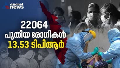 കൊവിഡ് ഉയർന്ന് തന്നെ, 22,064 പുതിയ രോഗികൾ,  13.53 ടിപിആർ, 128 മരണം